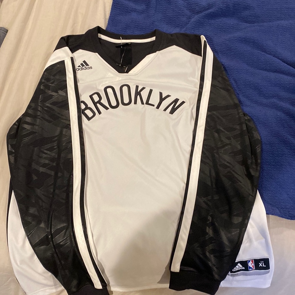 Brooklyn Nets Long Sleeve Jersey